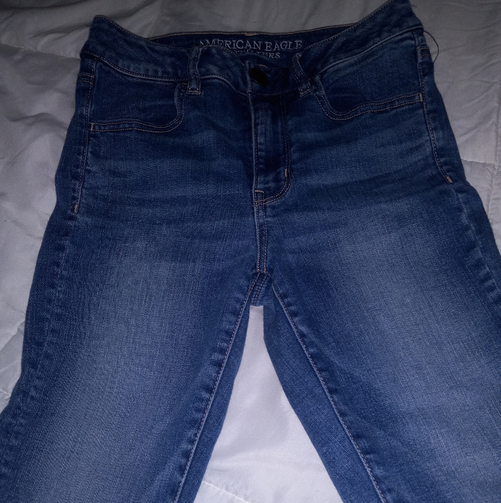 American Eagle Outfitters super stretch high rise jegging size 2